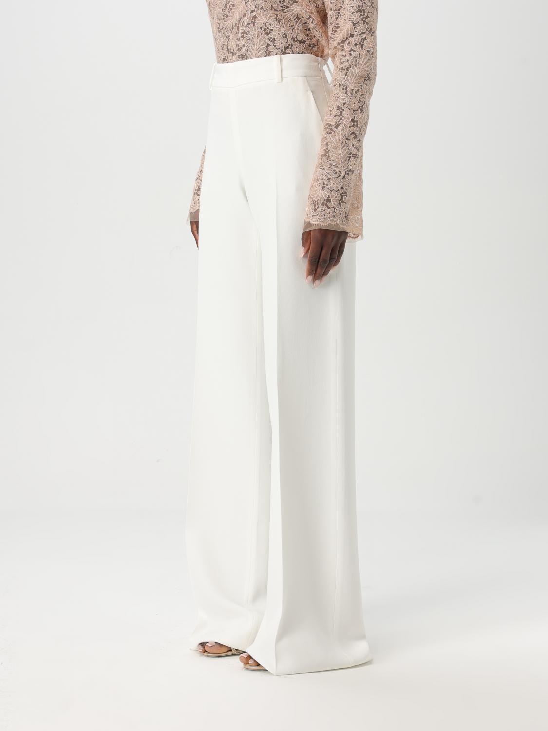 ERMANNO SCERVINO PANTS: Pants woman Ermanno Scervino, White - Img 4