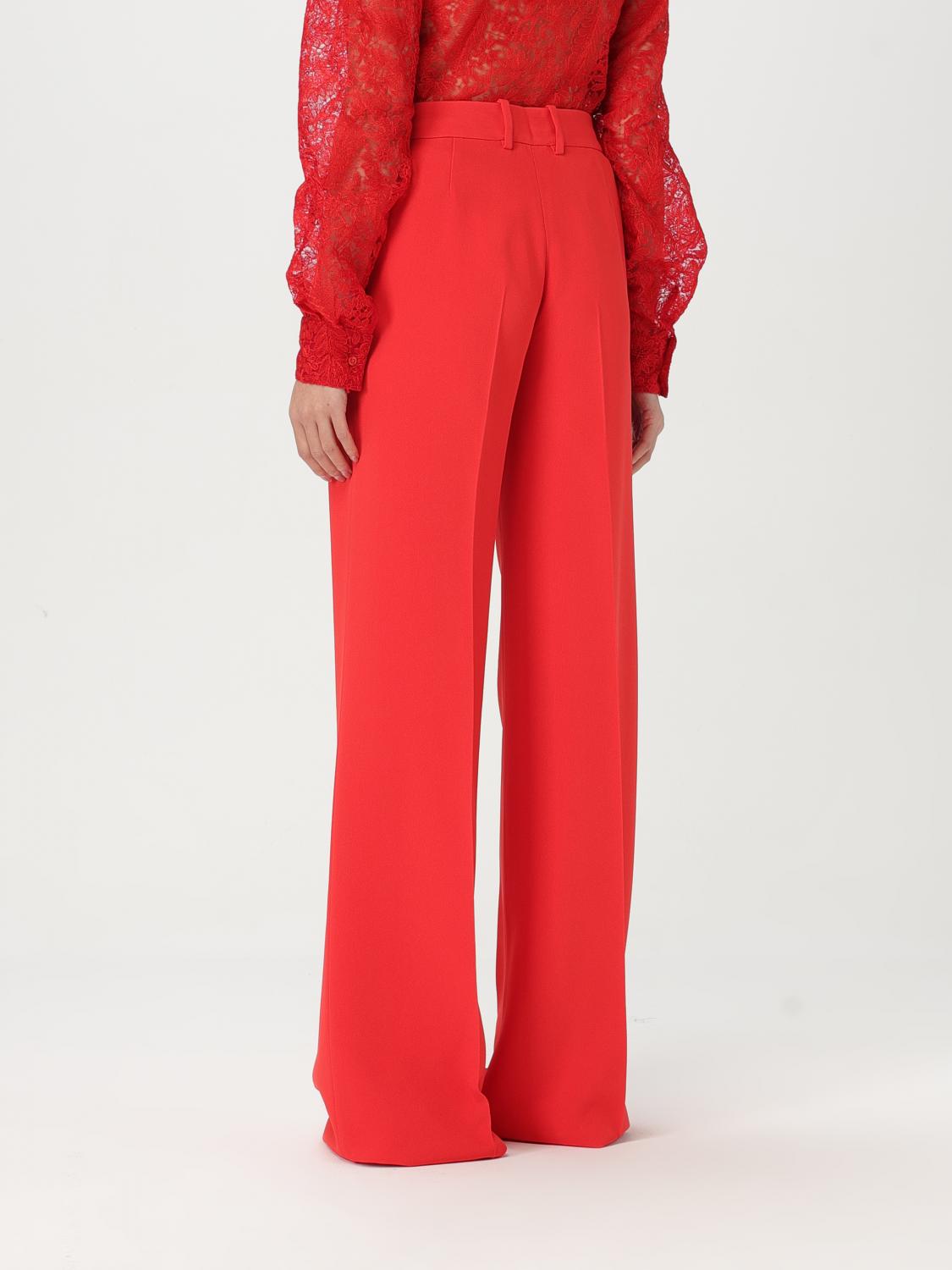 ERMANNO SCERVINO PANTS: Pants woman Ermanno Scervino, Red - Img 3