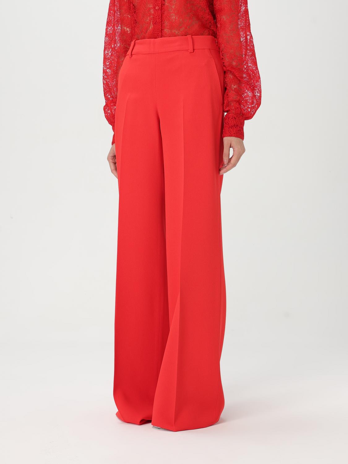 ERMANNO SCERVINO PANTS: Pants woman Ermanno Scervino, Red - Img 4