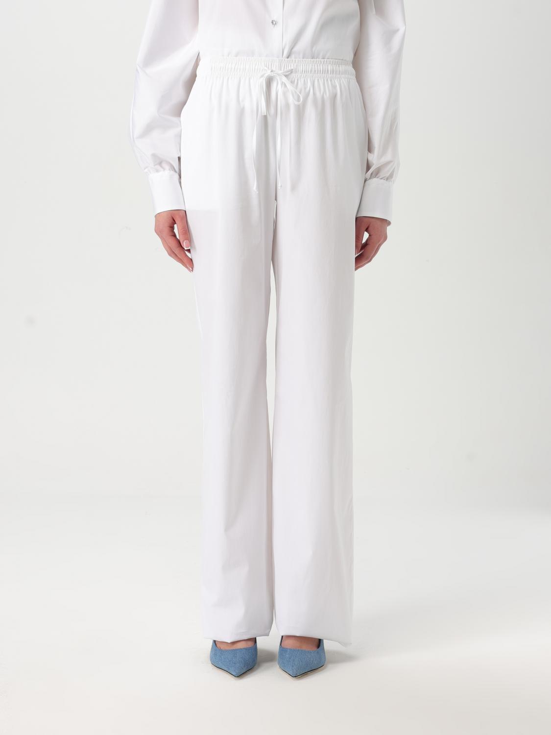 ERMANNO SCERVINO PANTS: Pants woman Ermanno Scervino, White - Img 1