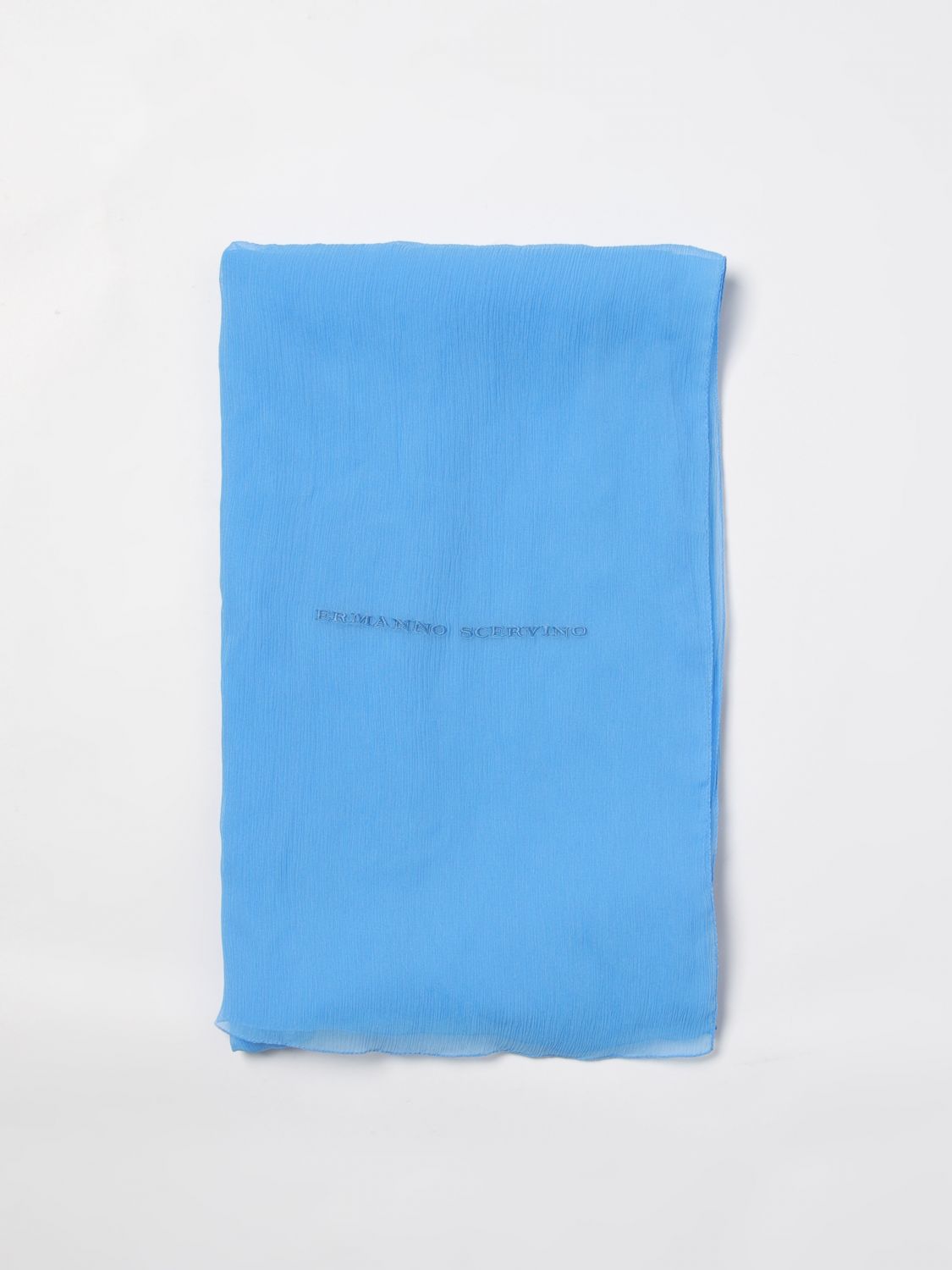 ERMANNO SCERVINO NECK SCARF: Neck scarf woman Ermanno Scervino, Gnawed Blue - Img 1