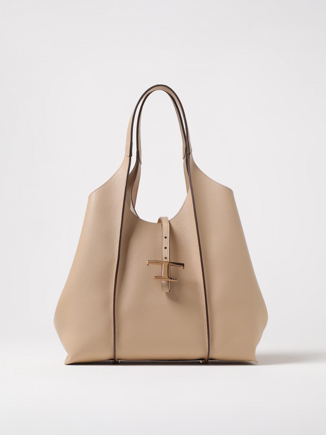 TOD'S SHOULDER BAG: Shoulder bag woman Tod's, Natural - Img 1