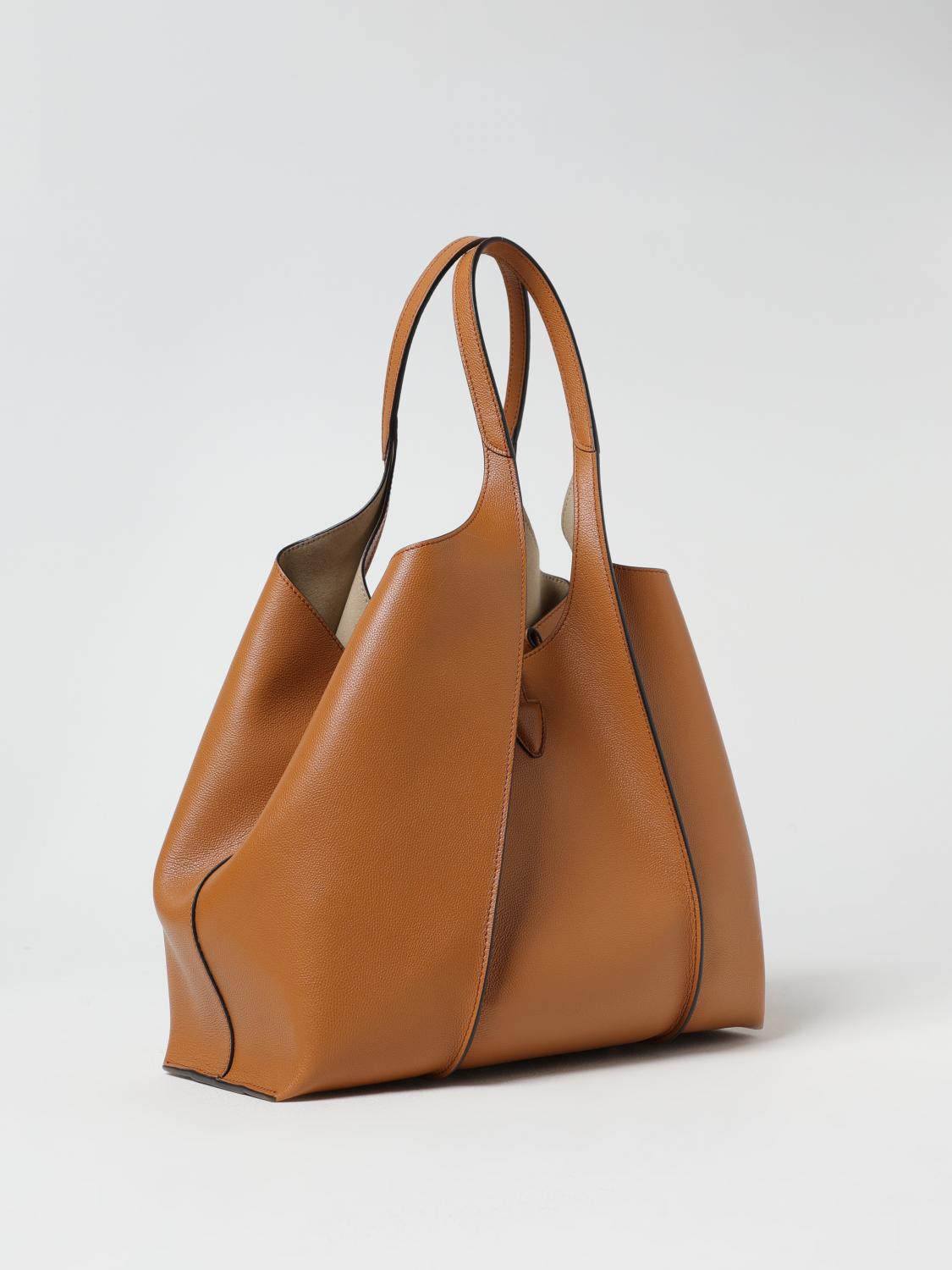 TOD'S BORSA A SPALLA: Borsa Timeless Tod's in pelle a grana , Cuoio - Img 2