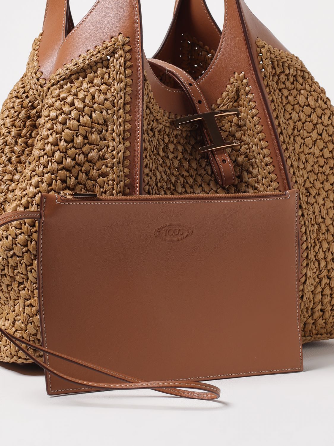 TOD'S SHOULDER BAG: Shoulder bag woman Tod's, Natural - Img 3