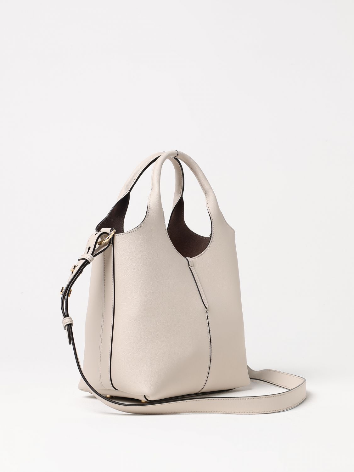 TOD'S BORSA A SPALLA: Borsa Tod's in pelle , Bianco - Img 3