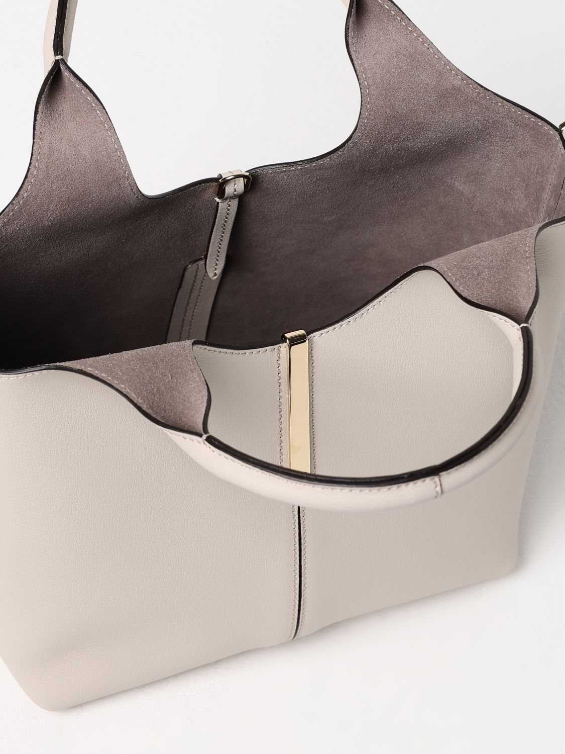 TOD'S BORSA A SPALLA: Borsa Tod's in pelle , Bianco - Img 5