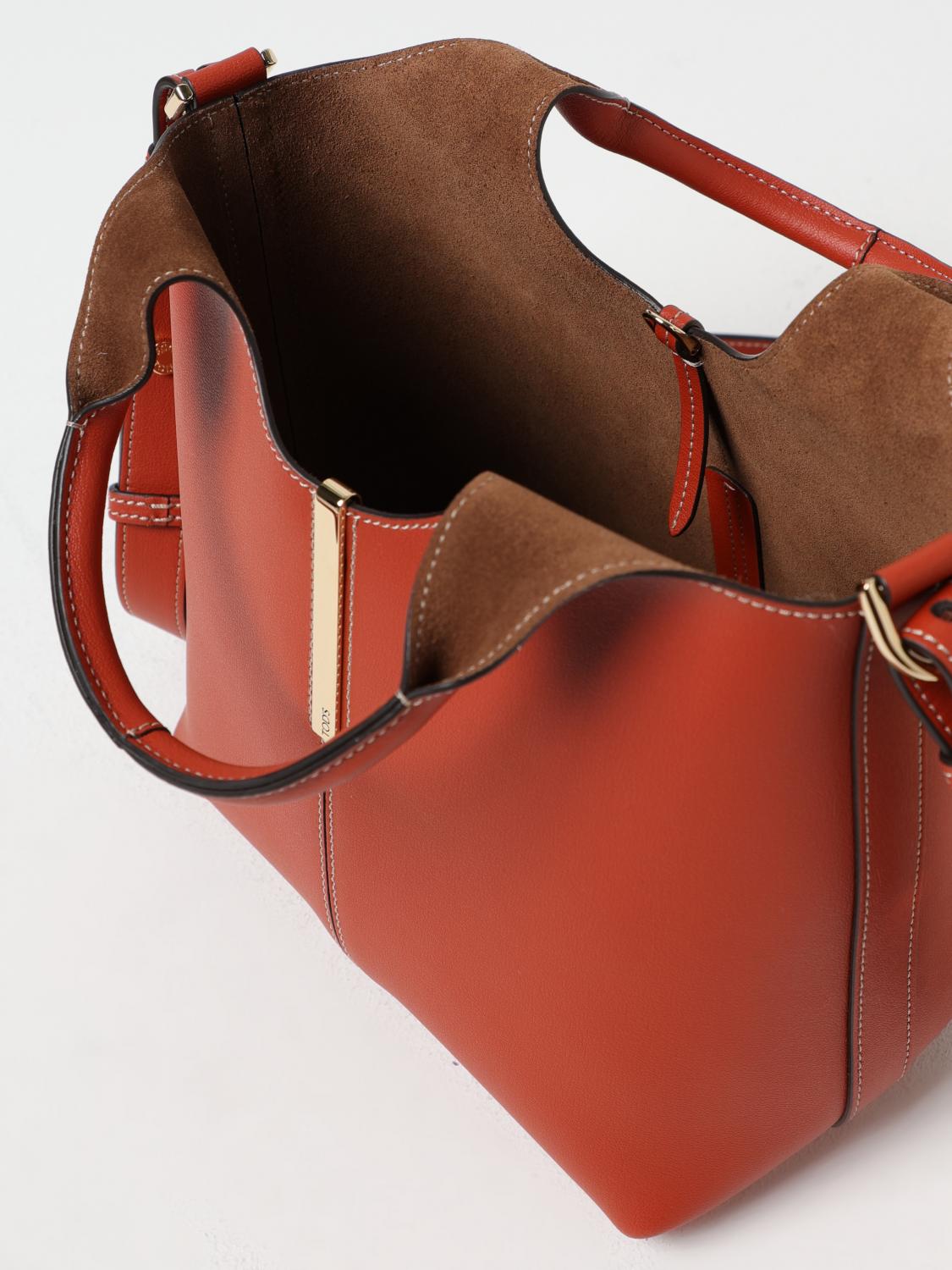 TOD'S BORSA A MANO: Borsa a mano Tod's in pelle , Rosso - Img 4