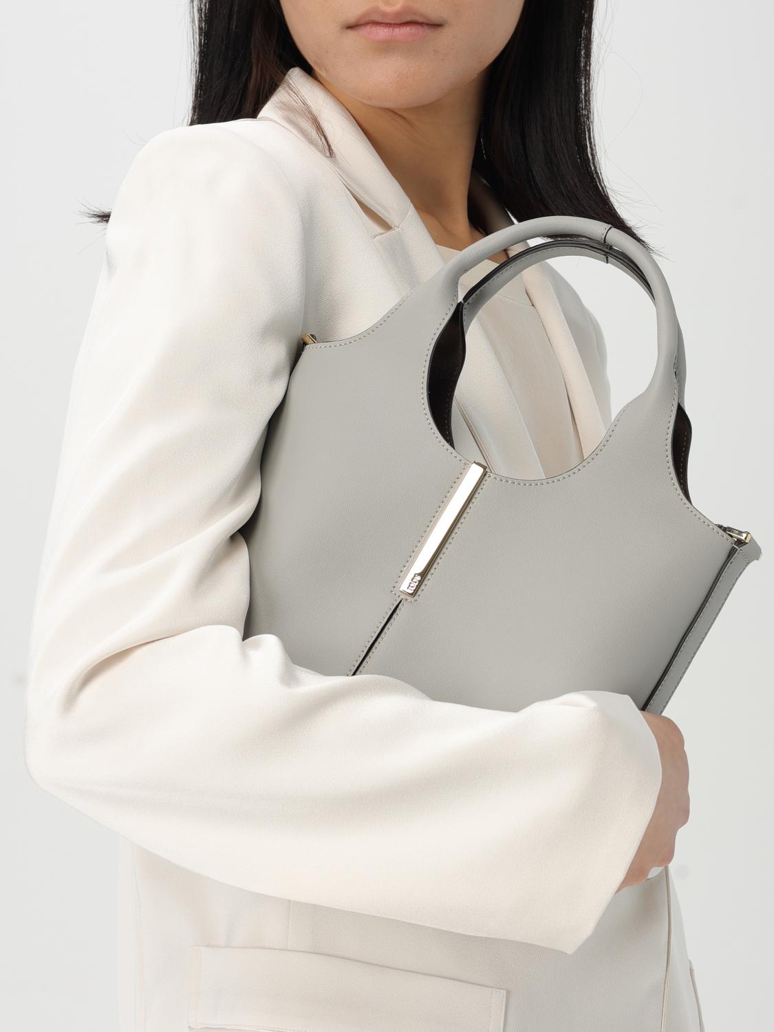 TOD'S BORSA A SPALLA: Borsa Tod's in pelle , Grigio - Img 2