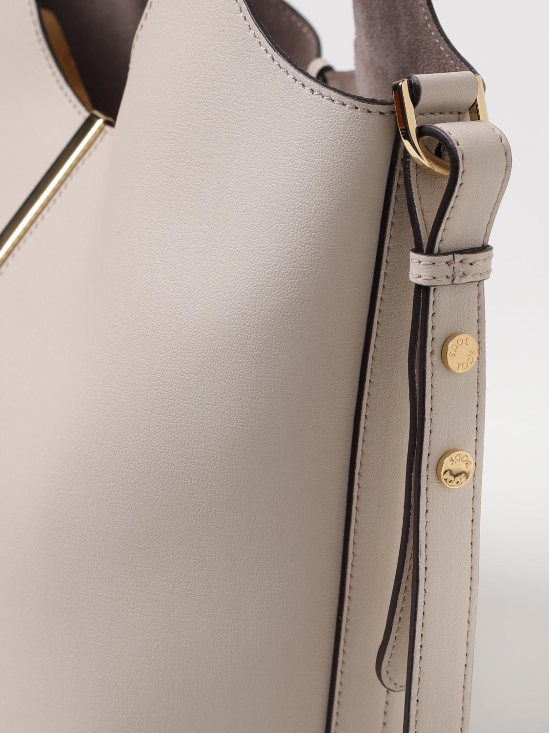 TOD'S BORSA A MANO: Borsa Tod's in pelle , Bianco - Img 3