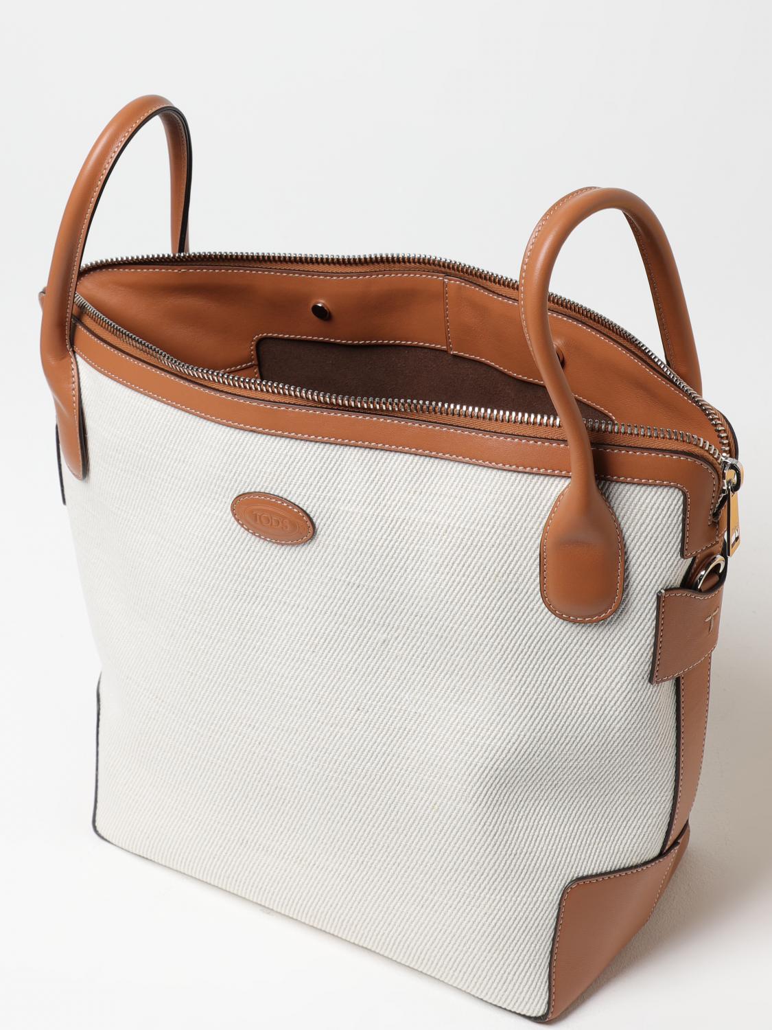 TOD'S BORSA A SPALLA: Borsa a spalla donna Tod's, Bianco - Img 4