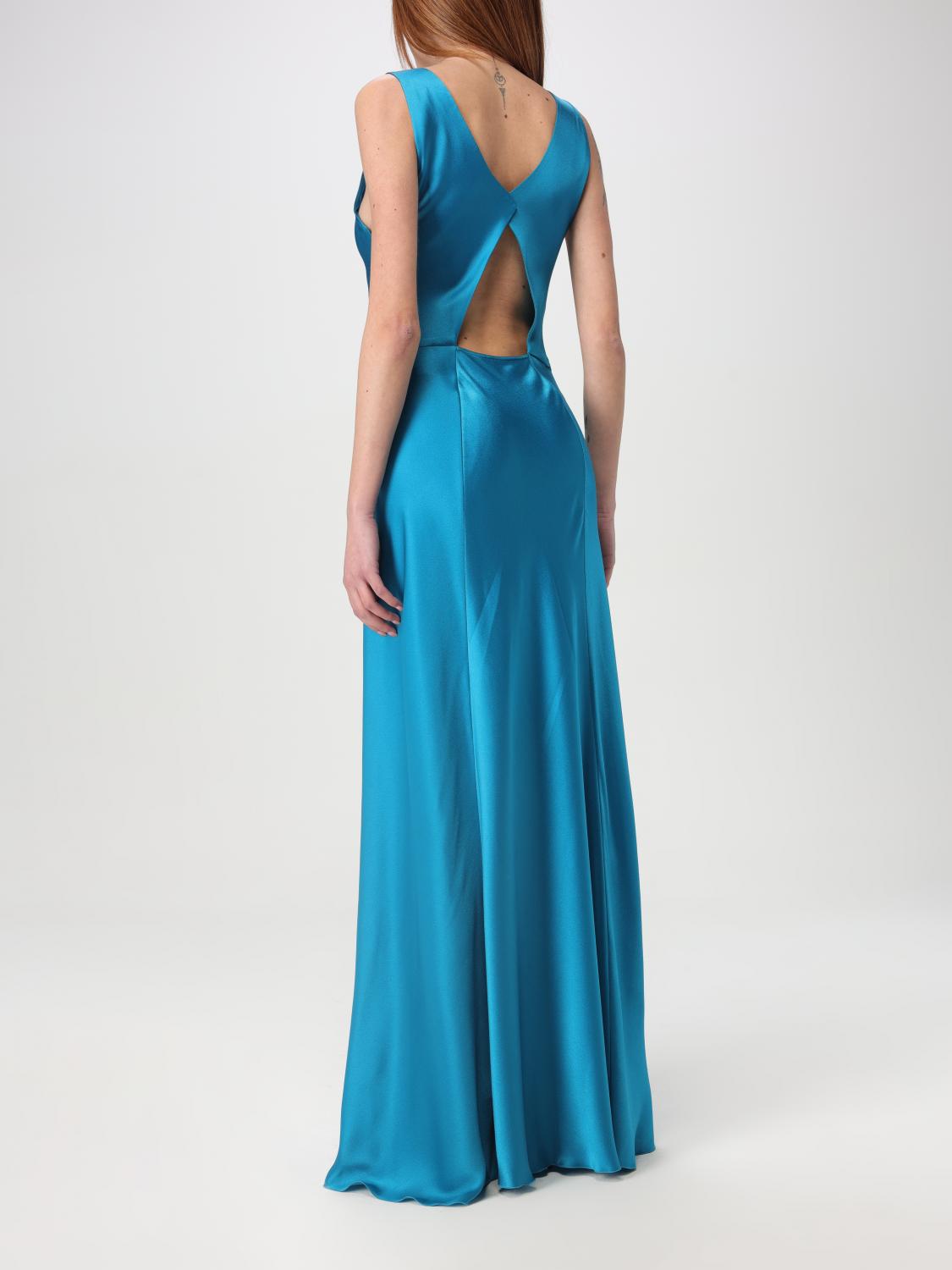 ALBERTA FERRETTI DRESS: Dress woman Alberta Ferretti, Gnawed Blue - Img 2