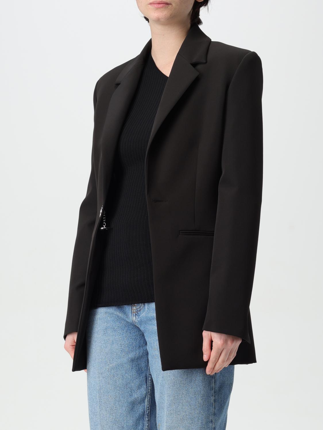 MOSCHINO JEANS BLAZER: Blazer woman Moschino Jeans, Black - Img 3