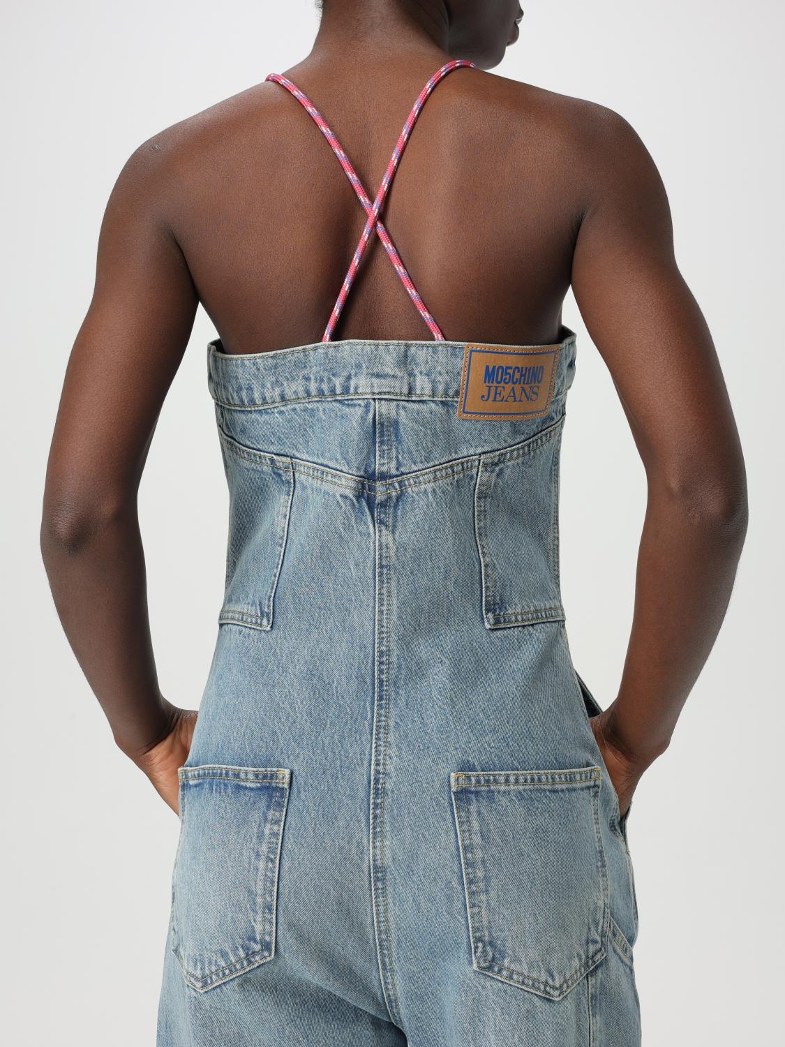 MOSCHINO JEANS VESTIDO: Vestido mujer Moschino Jeans, Denim - Img 3