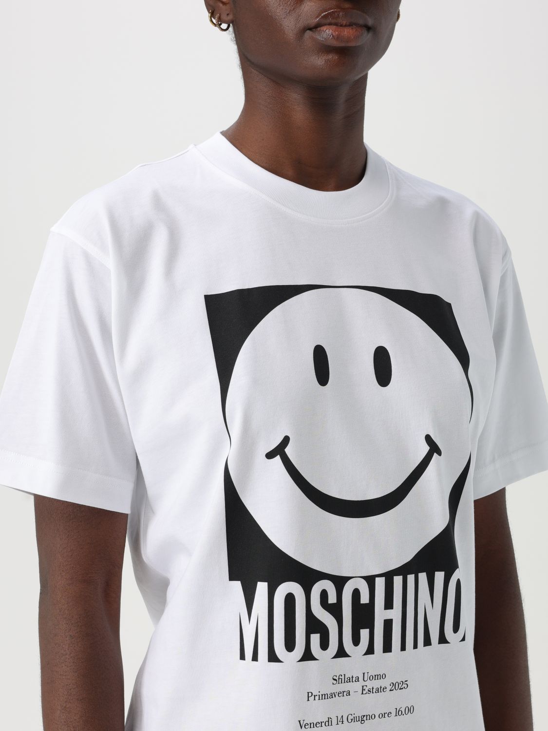 MOSCHINO COUTURE T-SHIRT: T-shirt woman Moschino Couture, White - Img 4