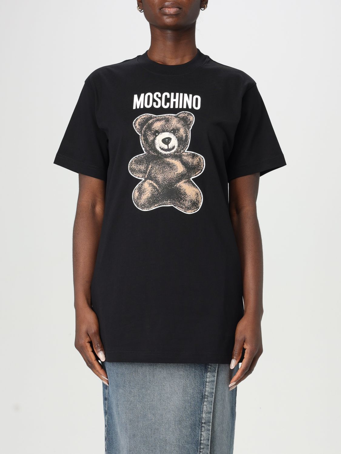 MOSCHINO COUTURE T-SHIRT: T-shirt woman Moschino Couture, Black - Img 1