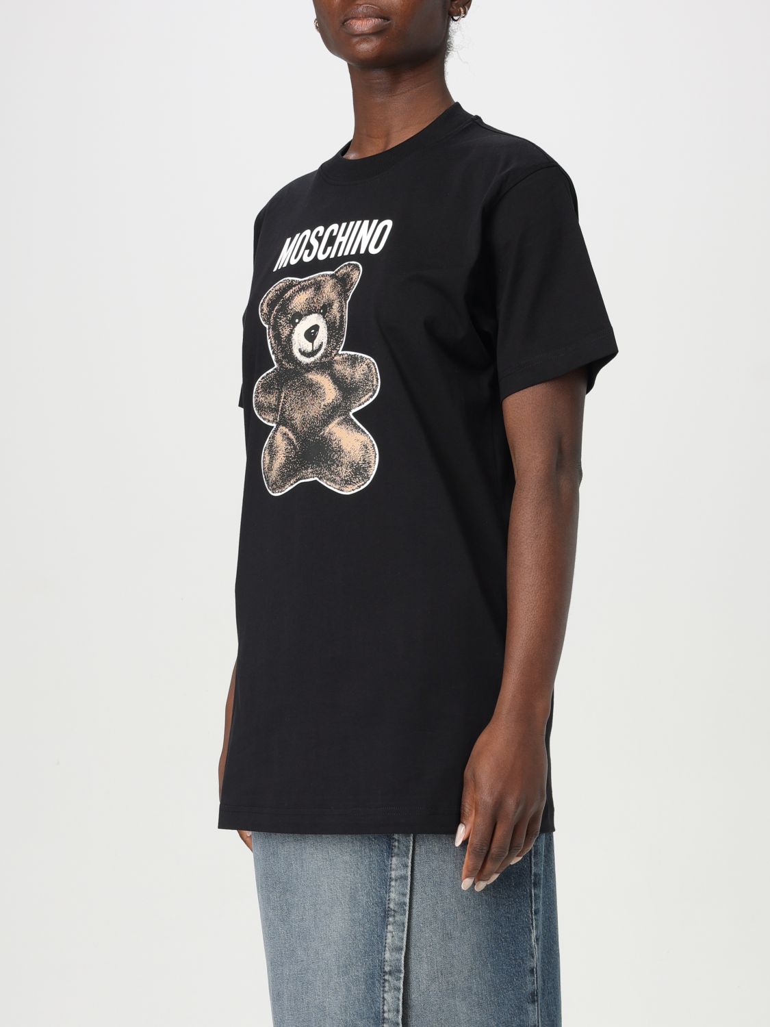 MOSCHINO COUTURE T-SHIRT: T-shirt woman Moschino Couture, Black - Img 3