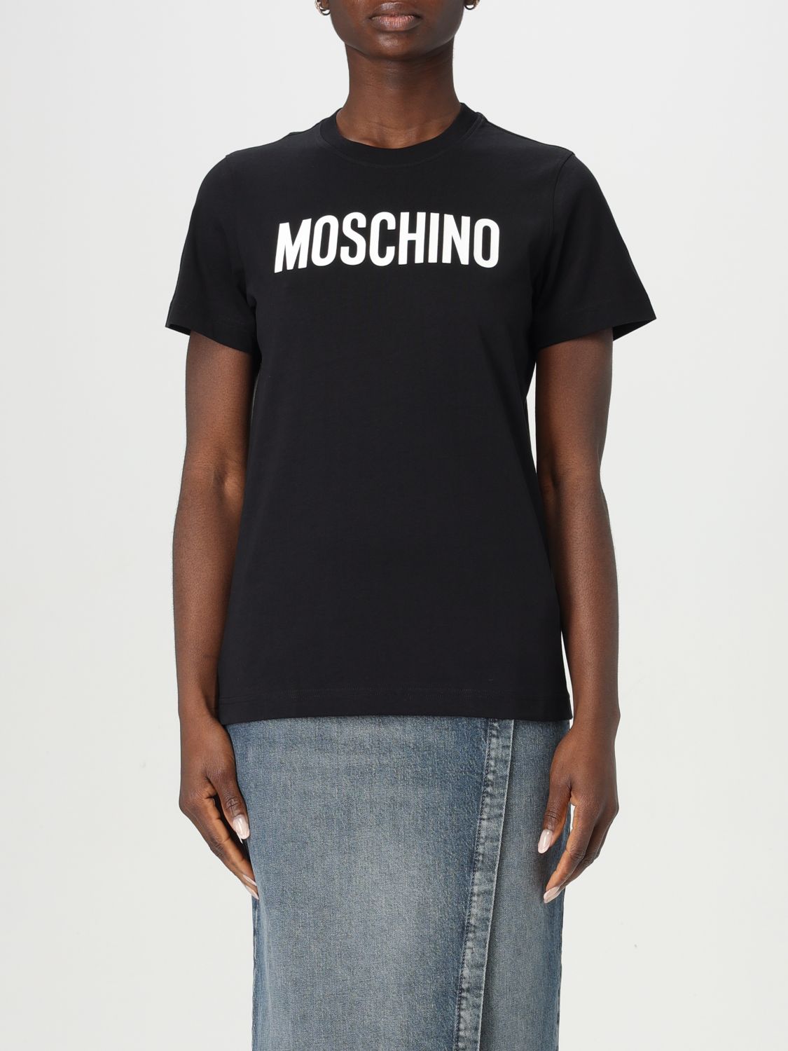 MOSCHINO COUTURE T-SHIRT: T-shirt woman Moschino Couture, Black - Img 1