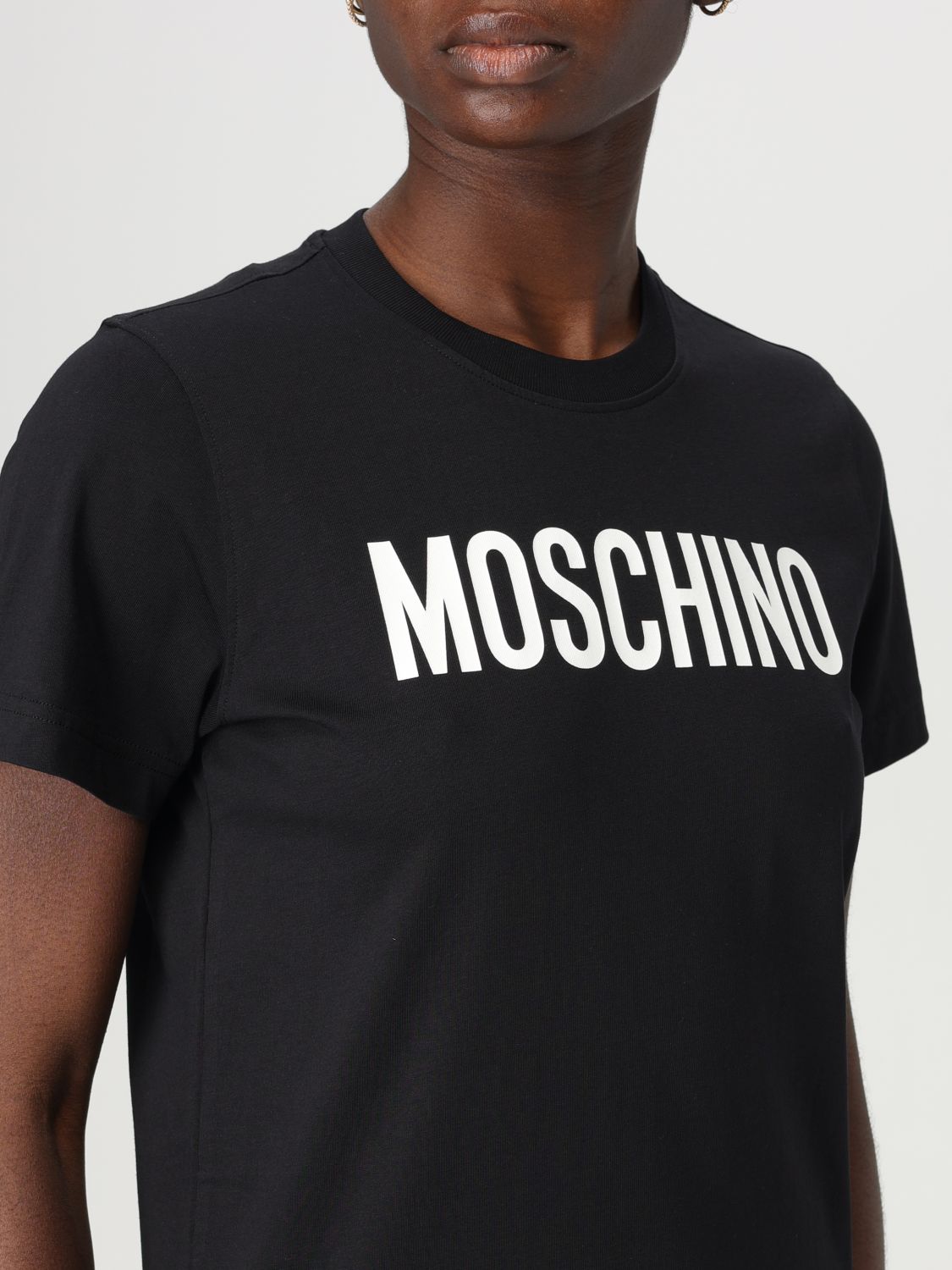 MOSCHINO COUTURE T-SHIRT: T-shirt woman Moschino Couture, Black - Img 4