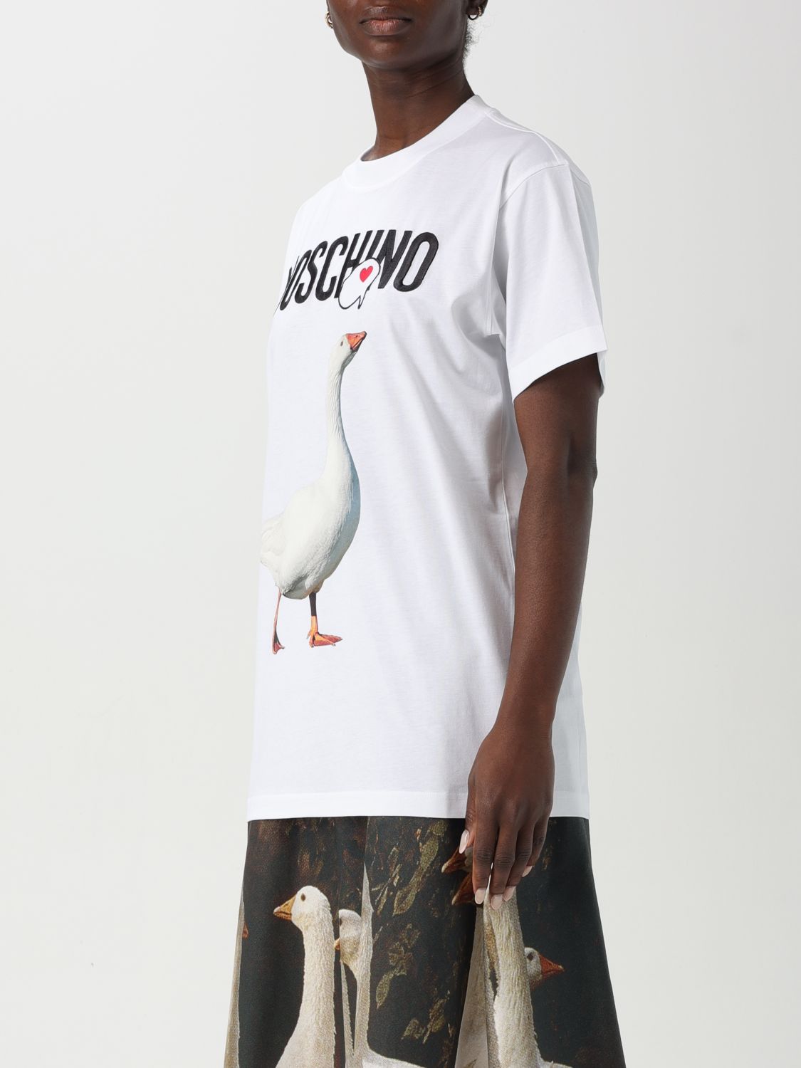 MOSCHINO COUTURE T-SHIRT: T-shirt woman Moschino Couture, White - Img 3