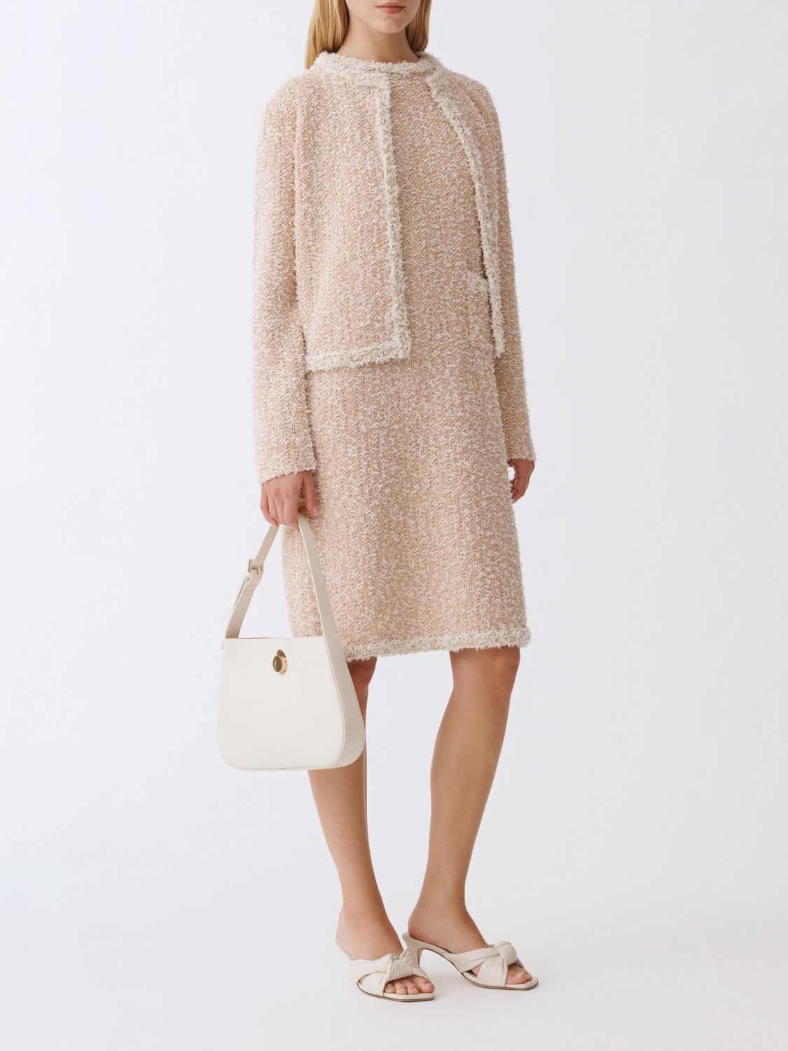 FABIANA FILIPPI DRESS: Dress woman Fabiana Filippi, Blush Pink - Img 2