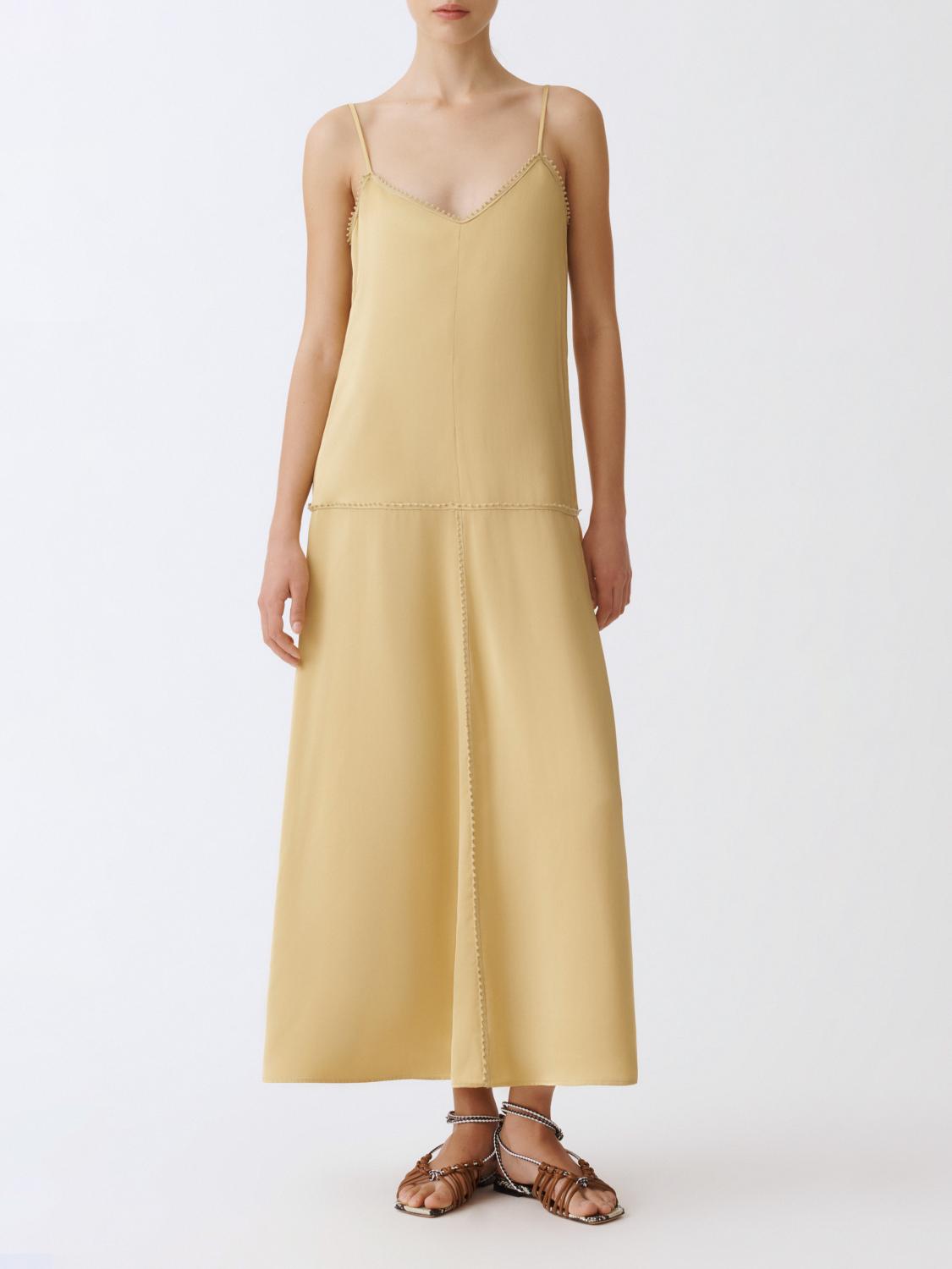 FABIANA FILIPPI DRESS: Dress woman Fabiana Filippi, Gold - Img 1