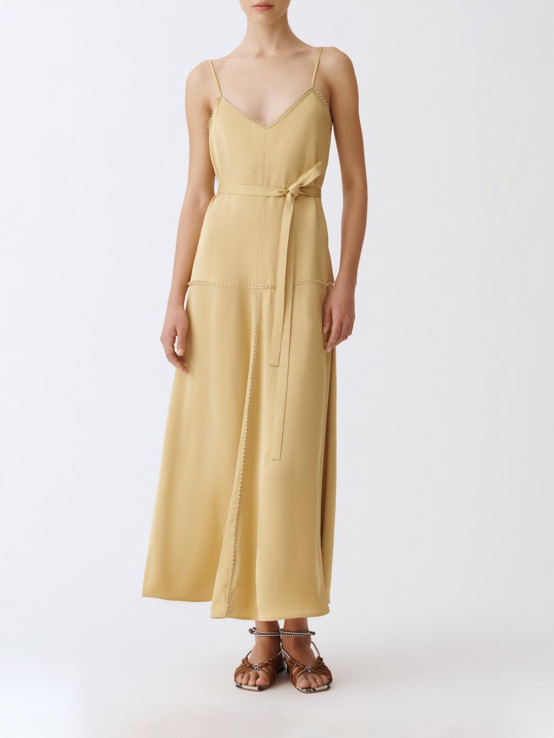 FABIANA FILIPPI DRESS: Dress woman Fabiana Filippi, Gold - Img 2