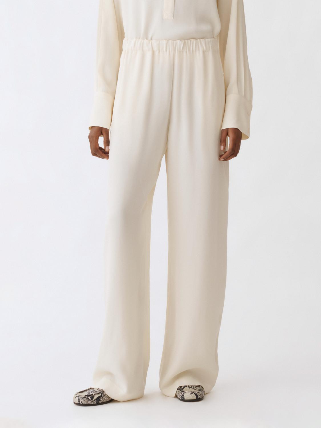 FABIANA FILIPPI PANTS: Pants woman Fabiana Filippi, Cream - Img 1