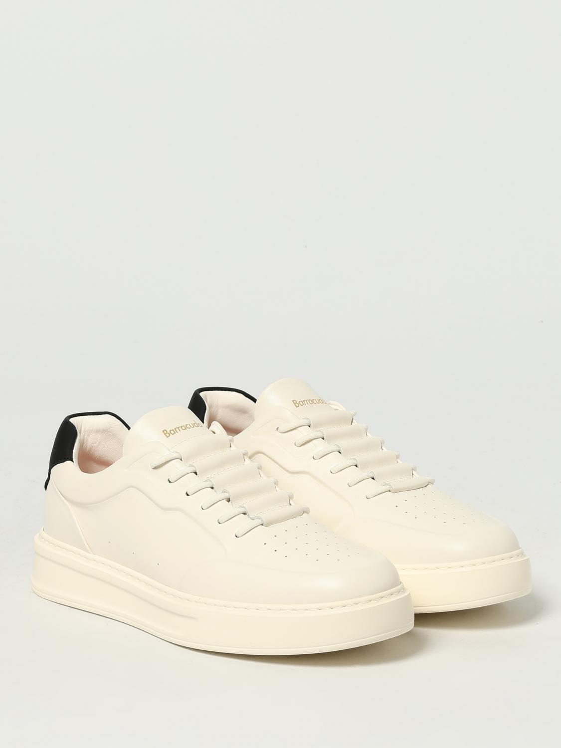 BARRACUDA SNEAKERS: Sneakers Barracuda in pelle , Bianco - Img 2