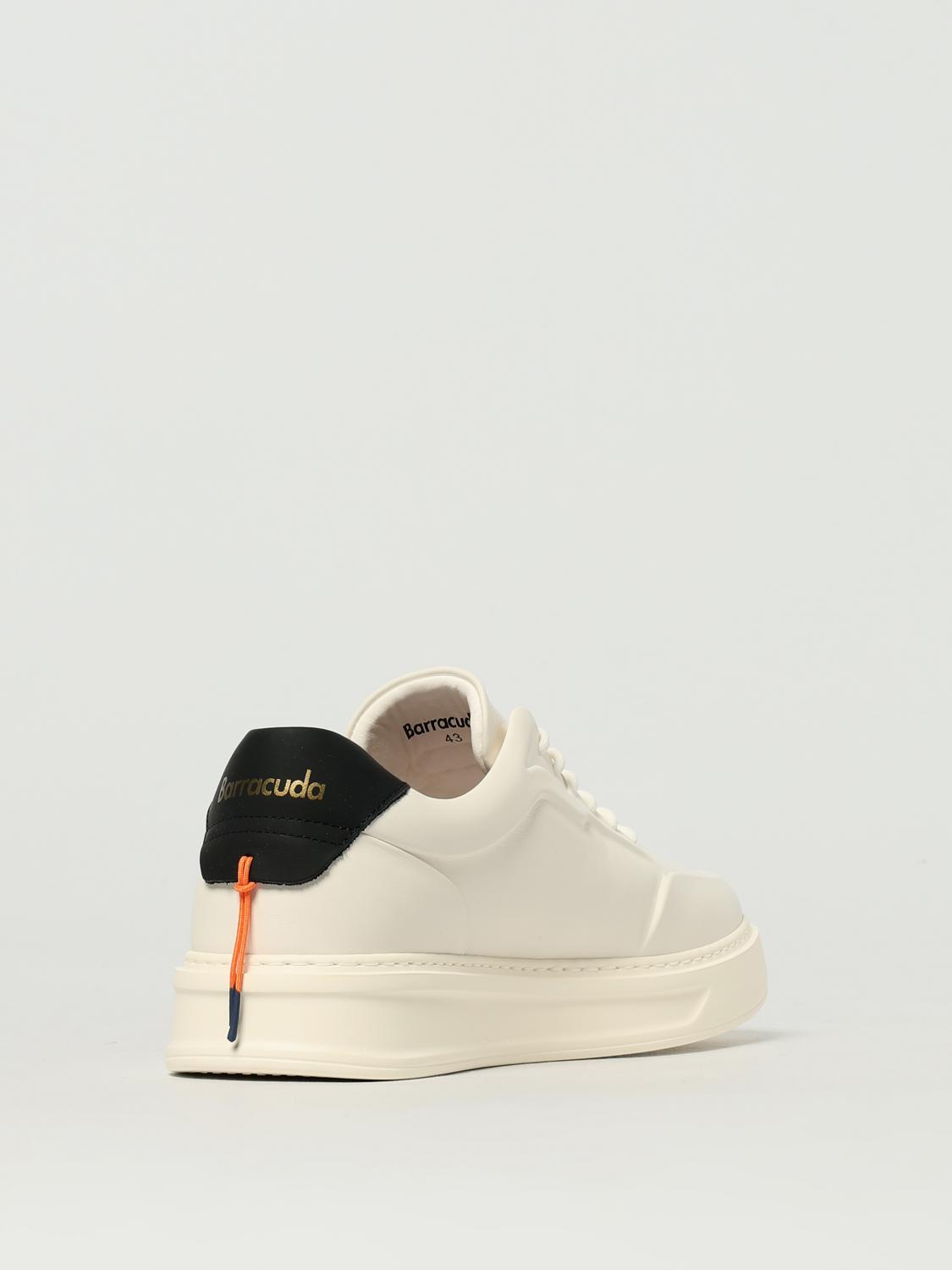 BARRACUDA SNEAKERS: Sneakers Barracuda in pelle , Bianco - Img 3