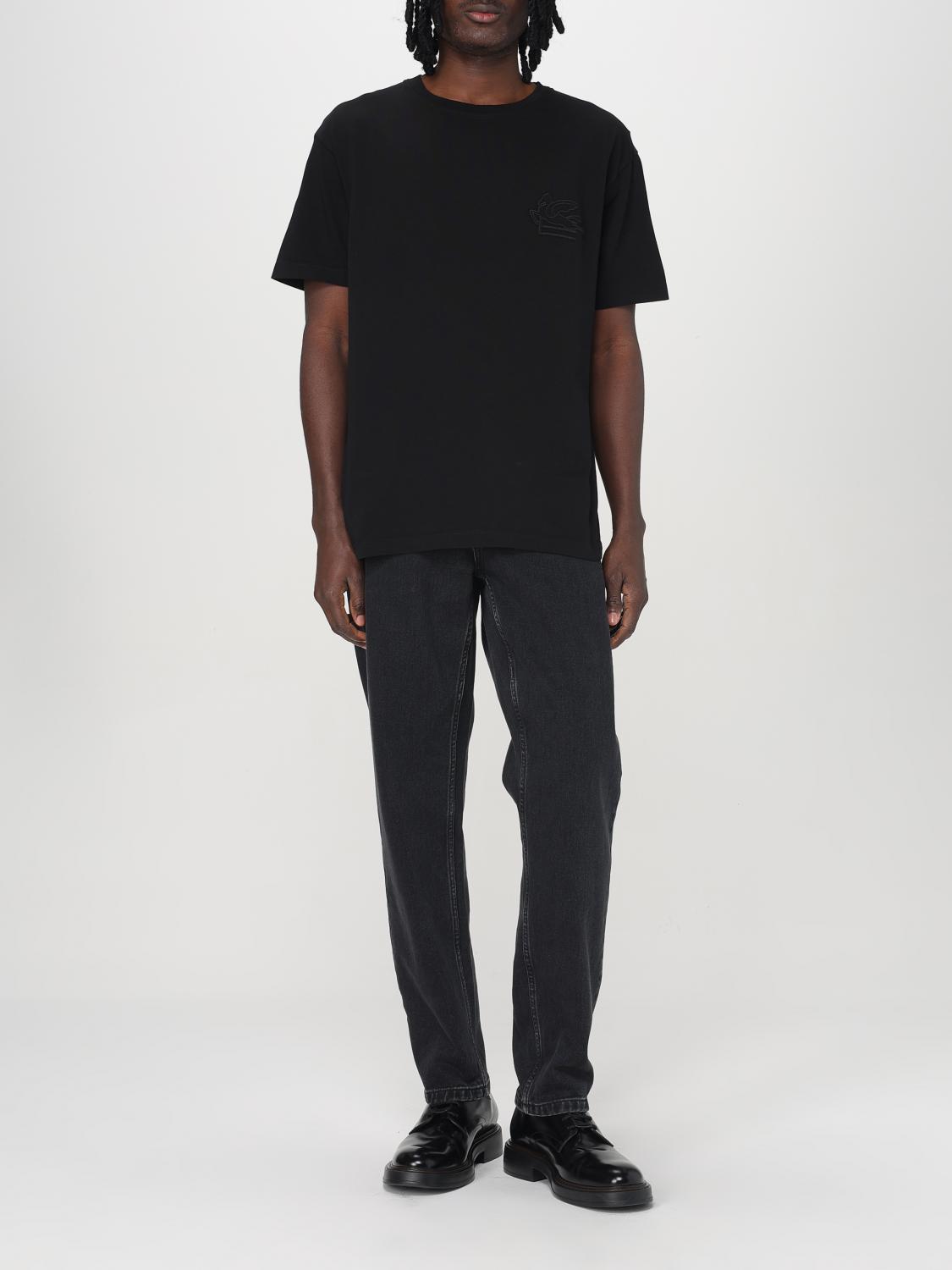 ETRO T-SHIRT: T-shirt men Etro, Black - Img 2