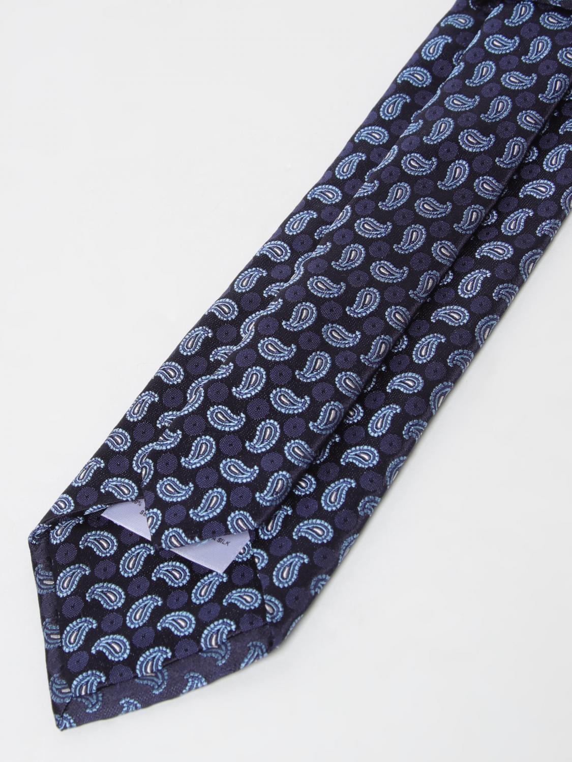 ETRO CORBATA: Corbata hombre Etro, Azul Oscuro - Img 2