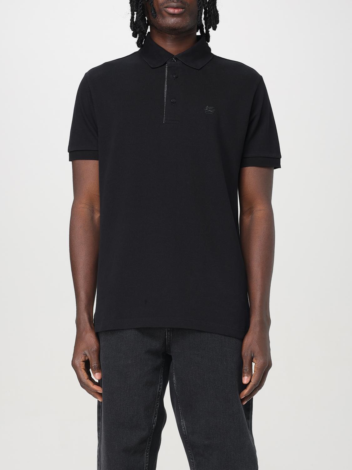 ETRO POLO SHIRT: Polo shirt men Etro, Black - Img 1