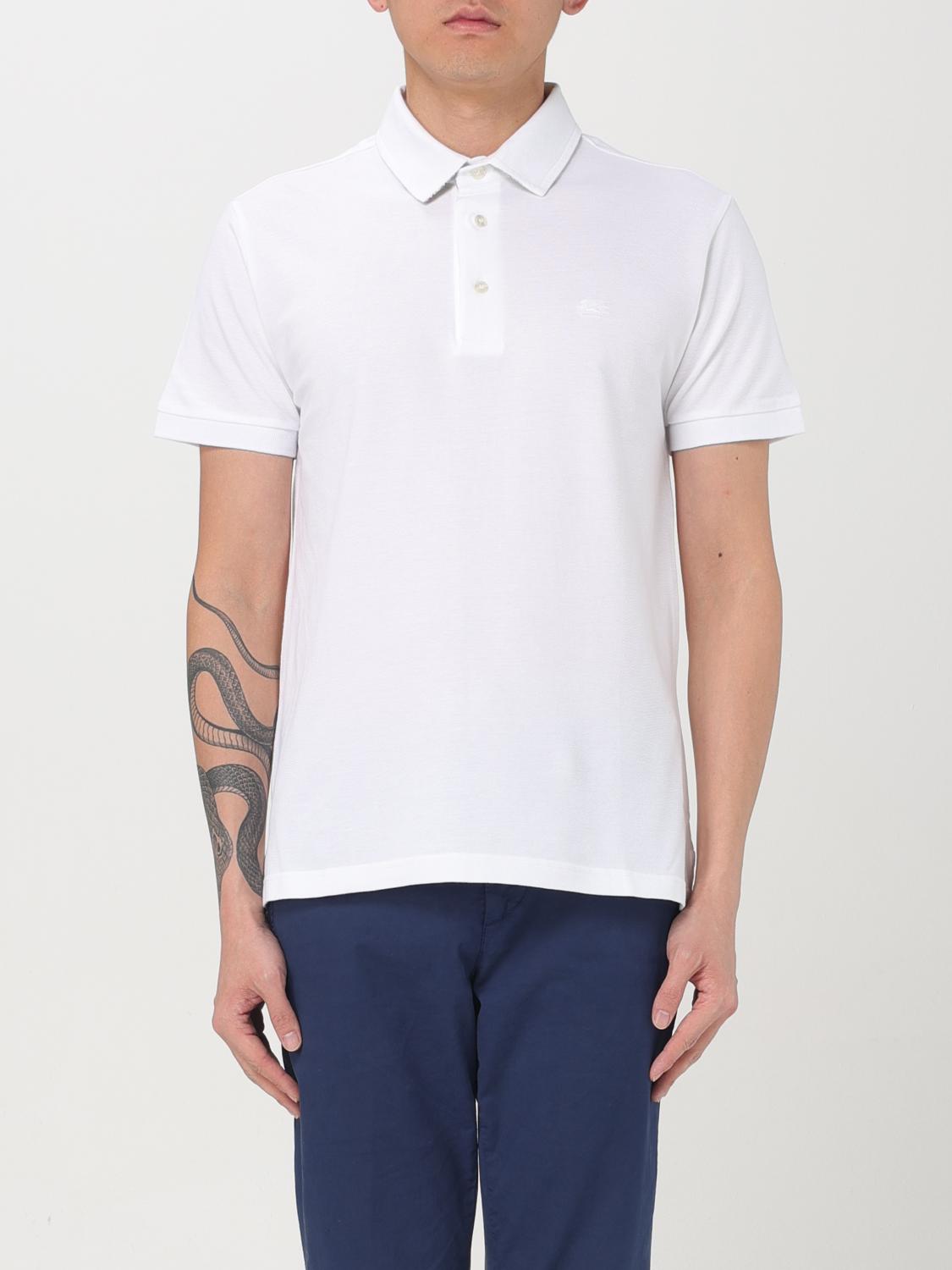 ETRO POLO SHIRT: Polo shirt men Etro, White - Img 1