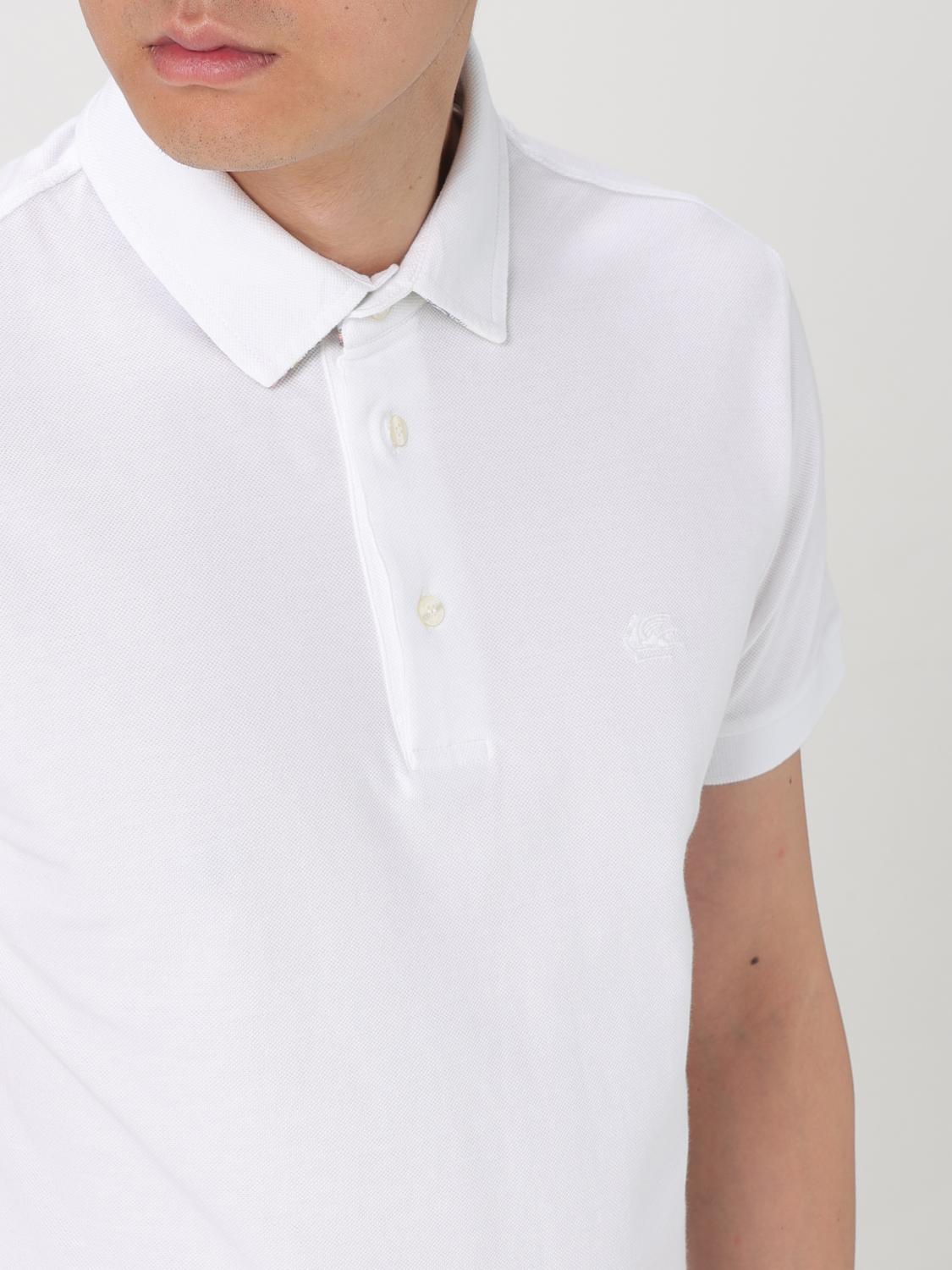 ETRO POLO SHIRT: Polo shirt men Etro, White - Img 5