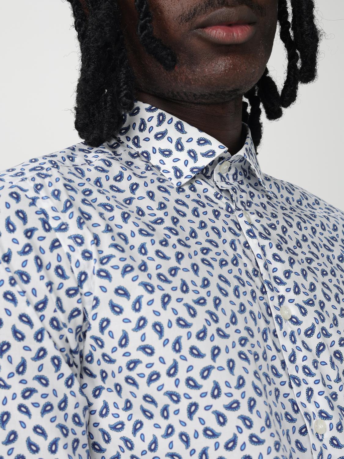 ETRO CHEMISE: Chemise homme Etro, Bleu Azur - Img 5