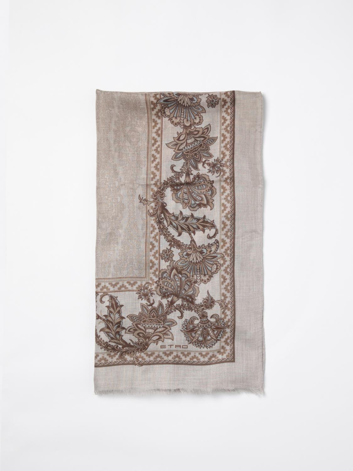 ETRO SCARF: Scarf men Etro, Beige - Img 1