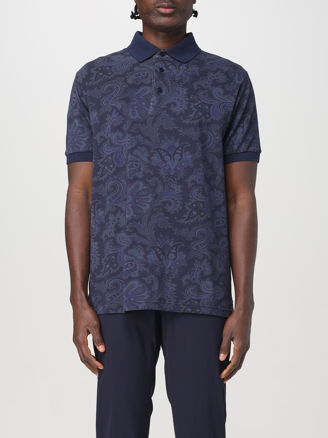 ETRO POLO: Polo homme Etro, Bleu - Img 1