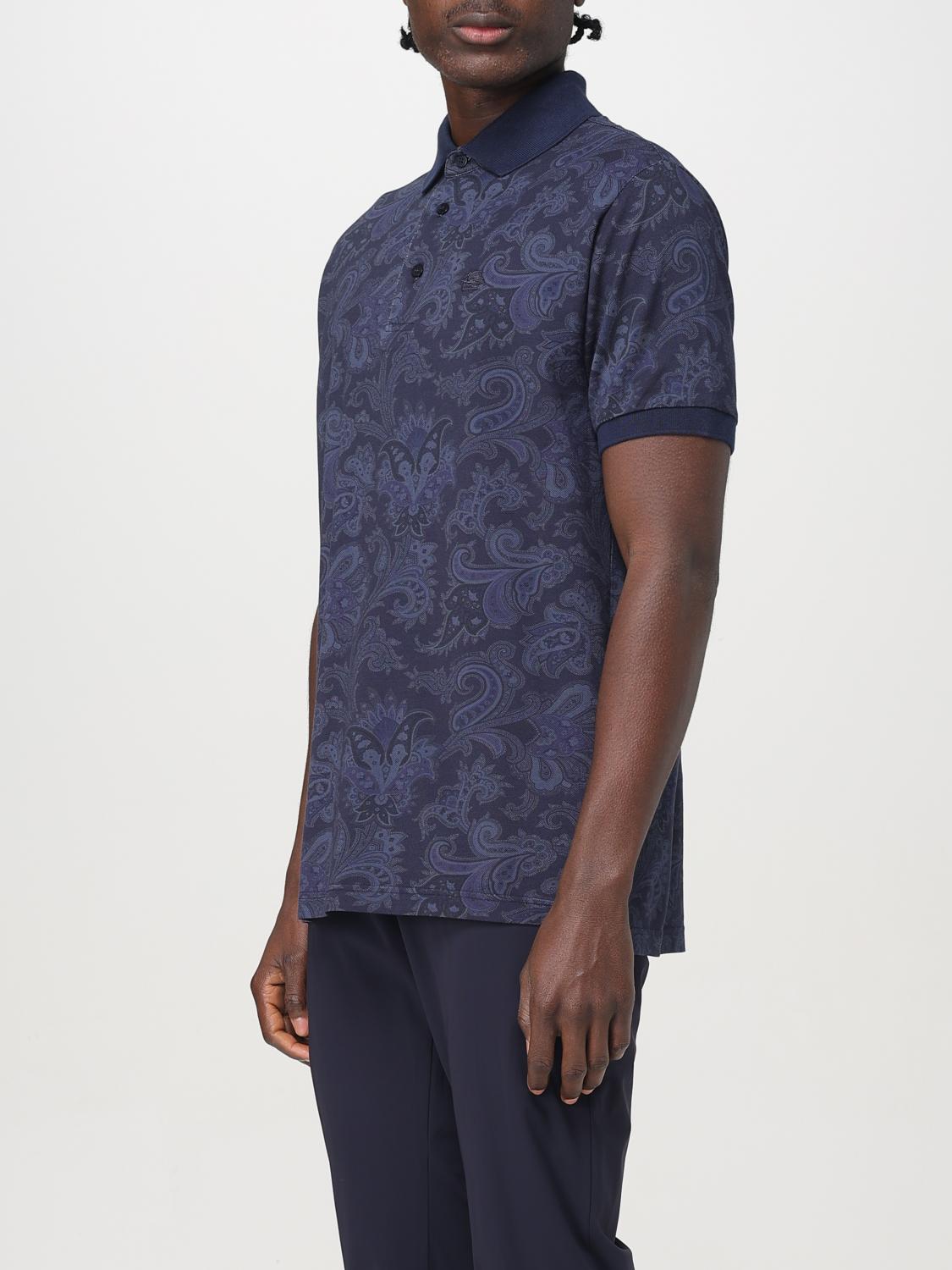 ETRO POLO: Polo homme Etro, Bleu - Img 4