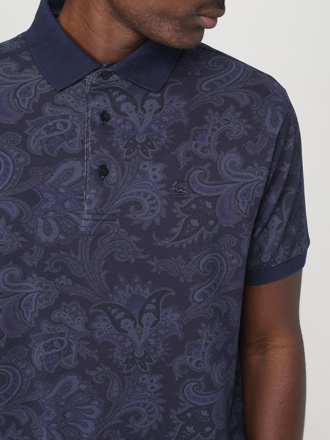 ETRO POLO: Polo homme Etro, Bleu - Img 5