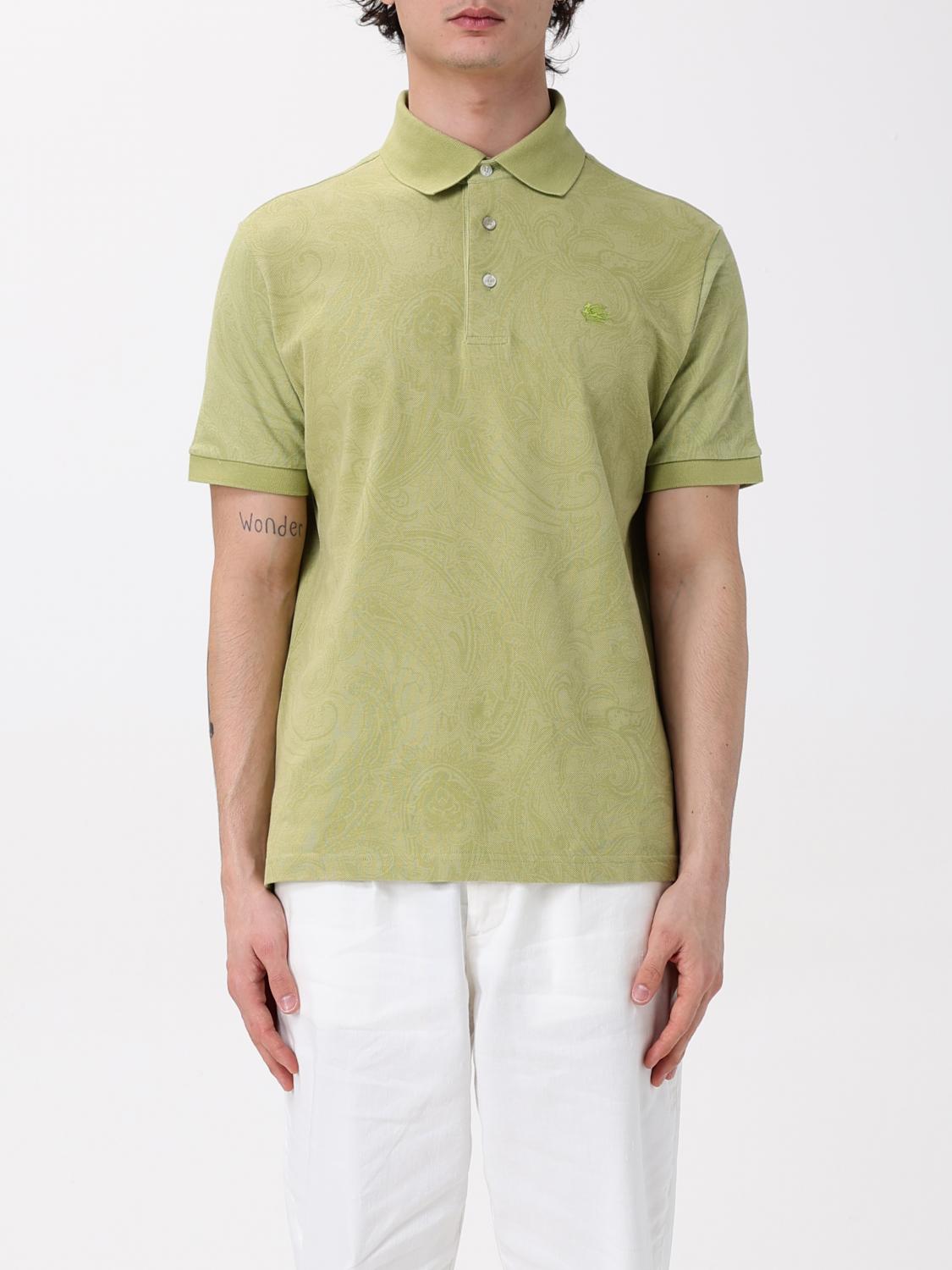 ETRO POLO SHIRT: Polo shirt men Etro, Green - Img 1