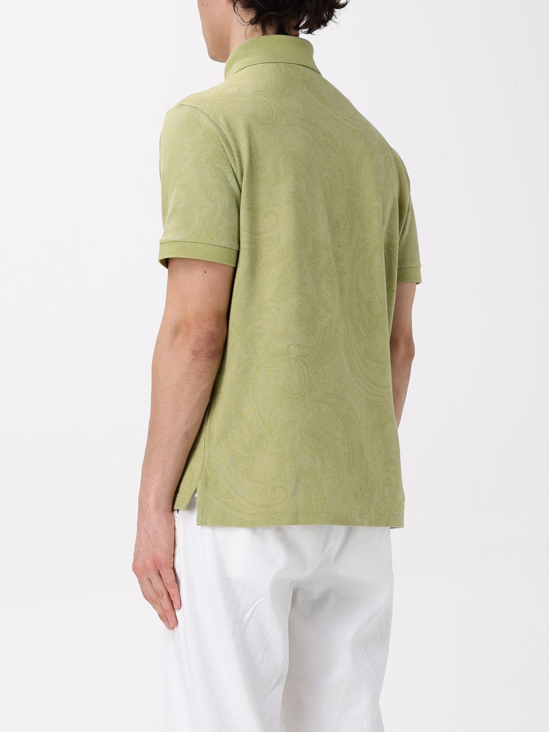 ETRO POLO SHIRT: Polo shirt men Etro, Green - Img 3