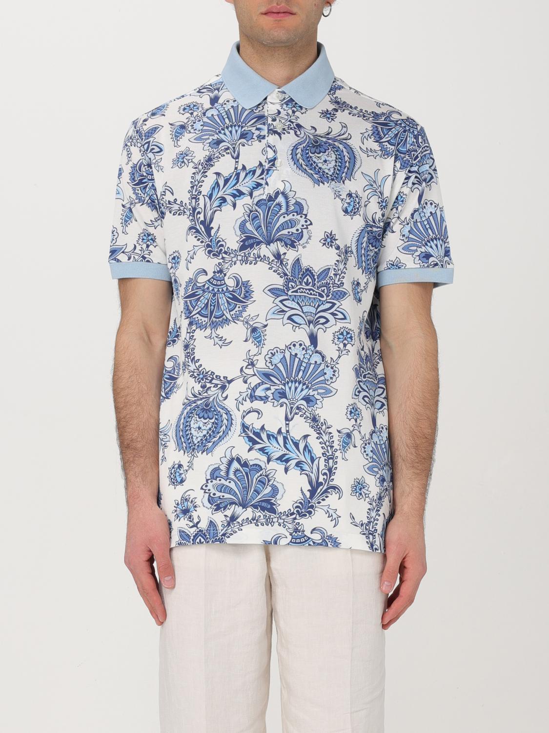 ETRO POLO SHIRT: Polo shirt men Etro, White - Img 1