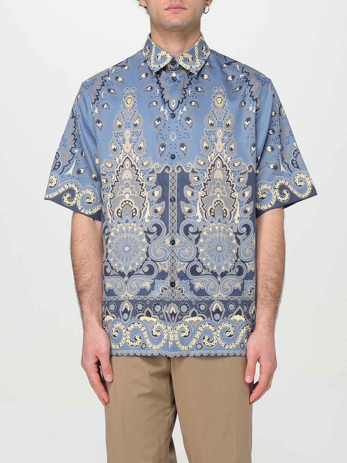 ETRO SHIRT: Shirt men Etro, Gnawed Blue - Img 1