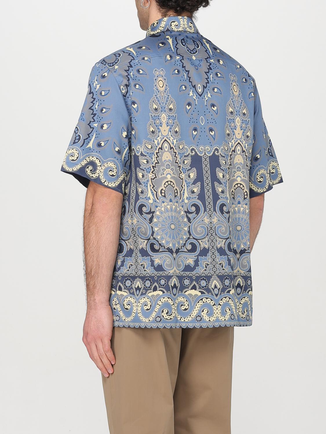 ETRO SHIRT: Shirt men Etro, Gnawed Blue - Img 3