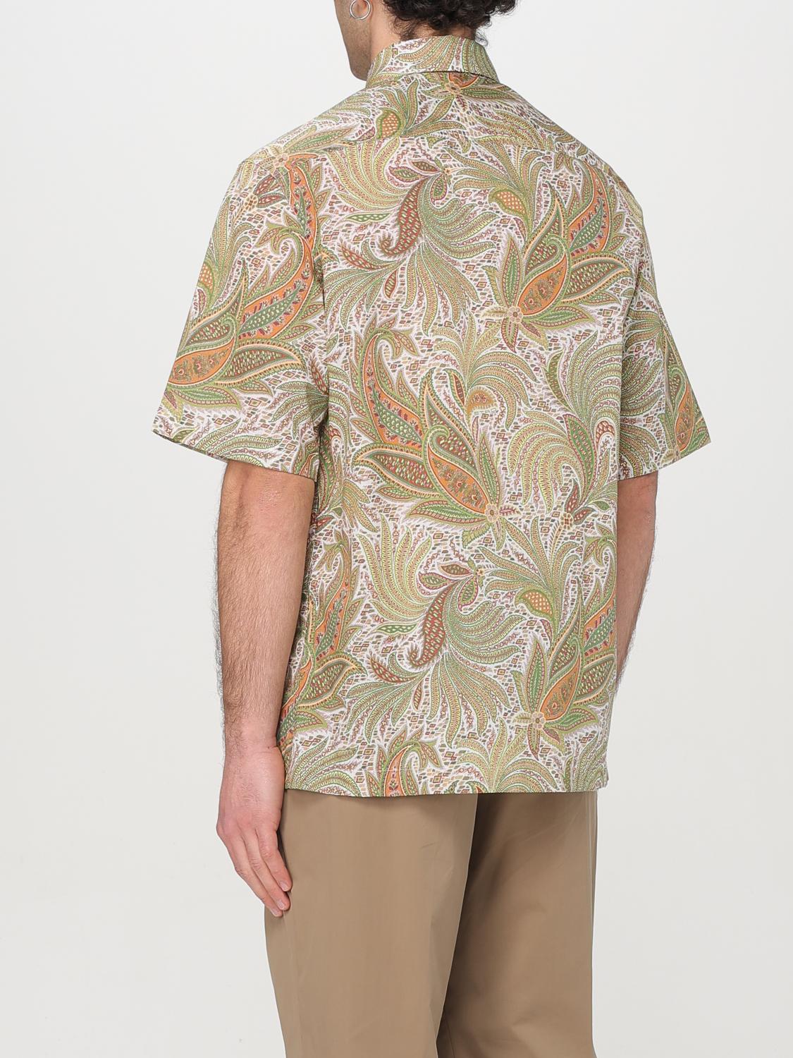 ETRO SHIRT: Shirt men Etro, Beige - Img 3