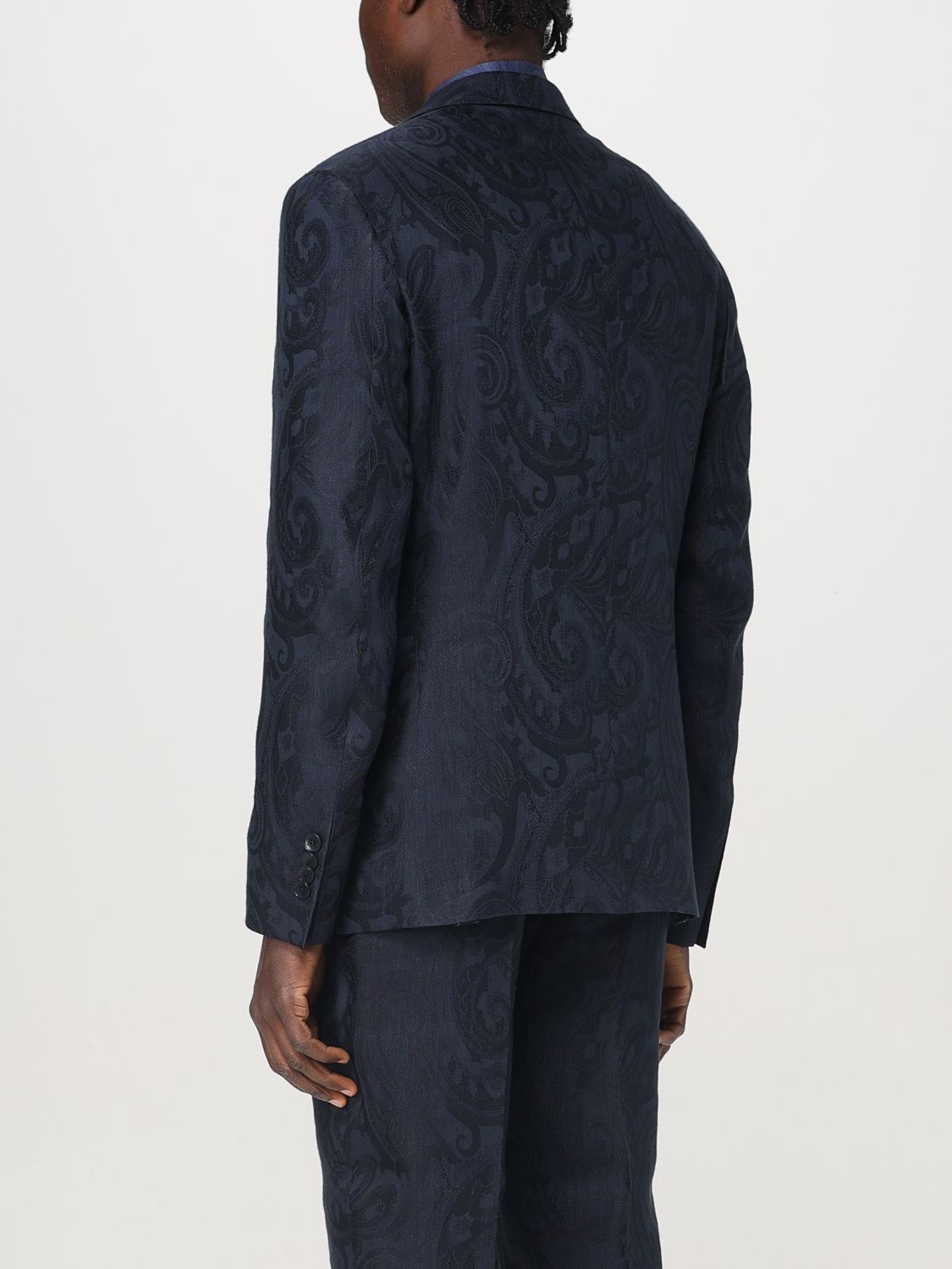 ETRO BLAZER: Blazer men Etro, Blue - Img 3