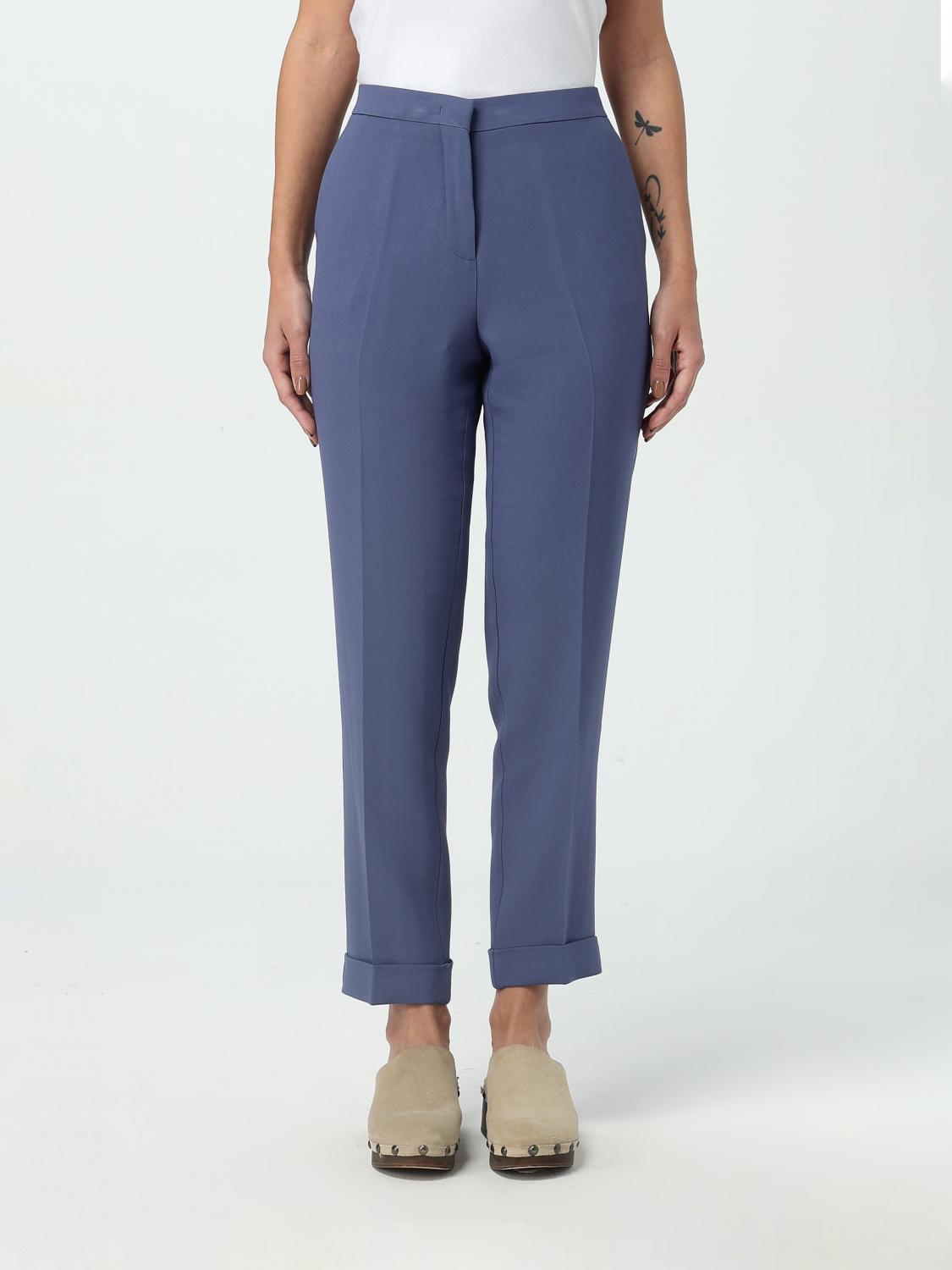 ETRO PANTS: Pants woman Etro, Gnawed Blue - Img 1