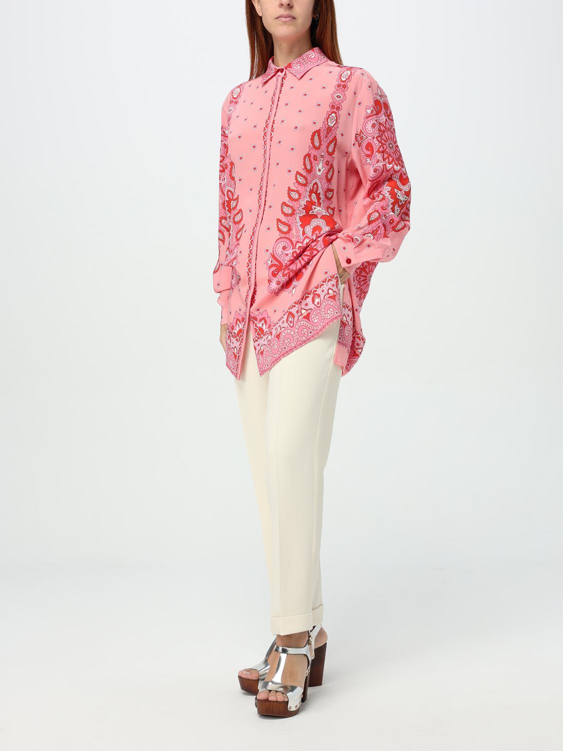 ETRO SHIRT: Shirt woman Etro, Pink - Img 2