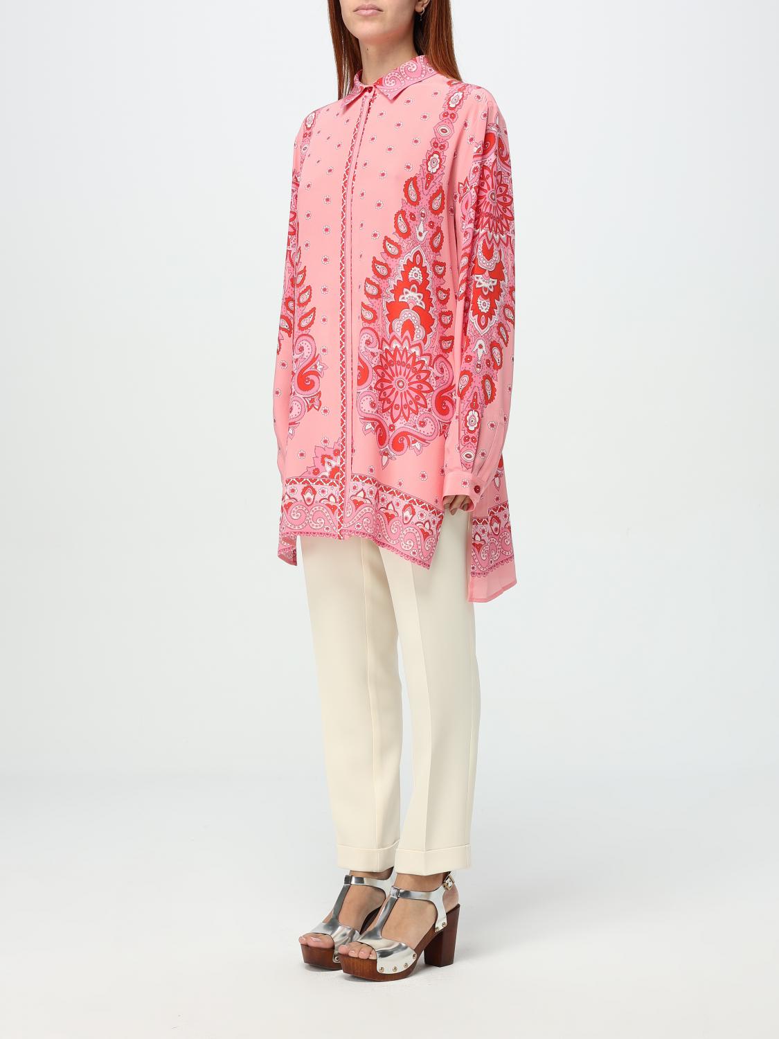 ETRO SHIRT: Shirt woman Etro, Pink - Img 4