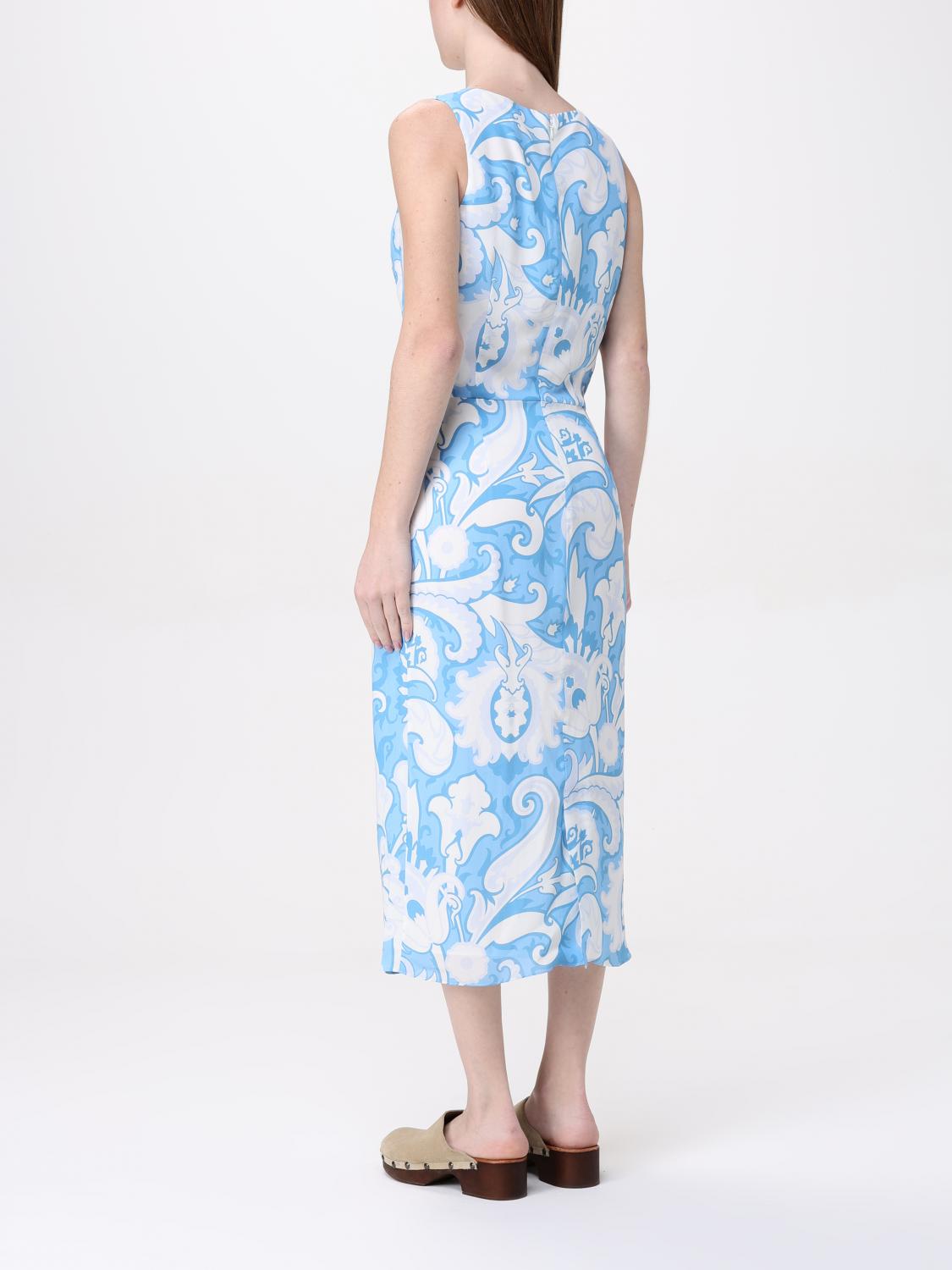 ETRO DRESS: Dress woman Etro, Sky Blue - Img 2